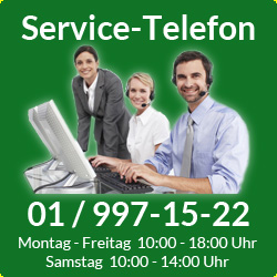 Service-Telefon Nutzen Sie unser Service-Telefon. Wir beraten Sie gerne.